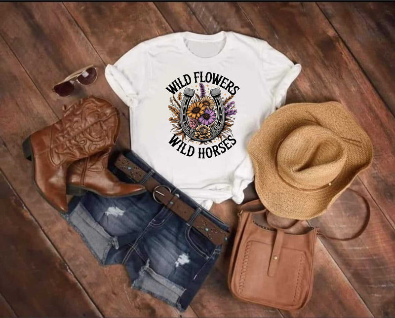 Wild Flowers Wild Horses - Transfer