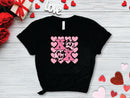 XOXO Pink Leopard Hearts - Transfer