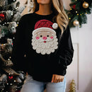 Faux Yarn Santa Curly Beard - Transfer