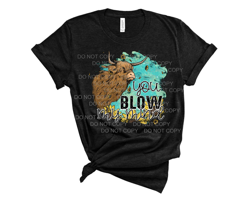 You Blow My Mind Highland - Graphic Tee