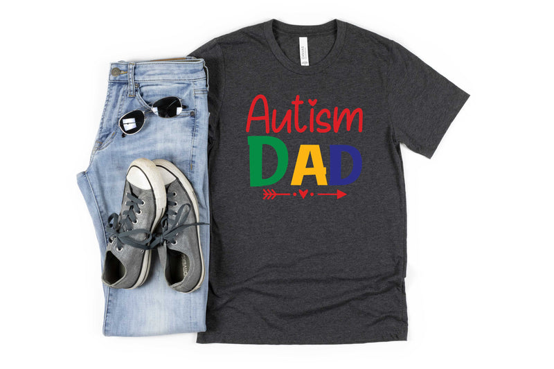 Autism Dad Color - Transfer