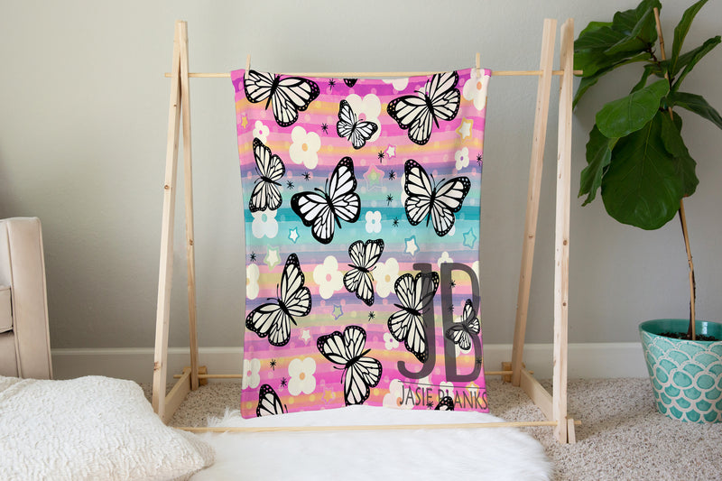 Butterfly Plush Blanket