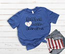 Cheerin Grandma Baseball Heart- Transfer
