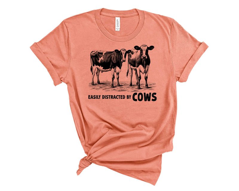 Easily Distracted By Cows - Transfer