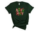 Holly Jolly Retro Sparkle - Transfer