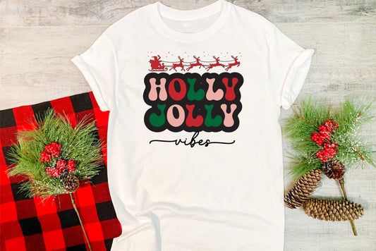 Holly Jolly Vibes Reindeer- Transfer