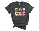 I Love My Cat Retro- Transfer