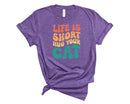 Life Is Short Hug Your Cat - Transfer