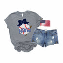 Nana-baseball navy bow - Transfer