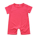 Infant T-Shirt Romper - Neon Pink