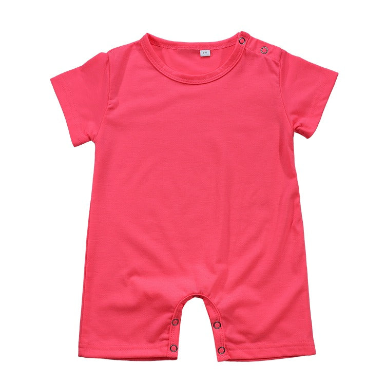 Infant T-Shirt Romper - Neon Pink