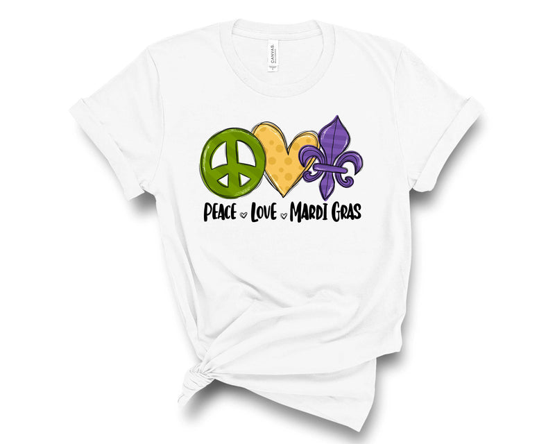 Peace Love Mardi Gras - Transfer