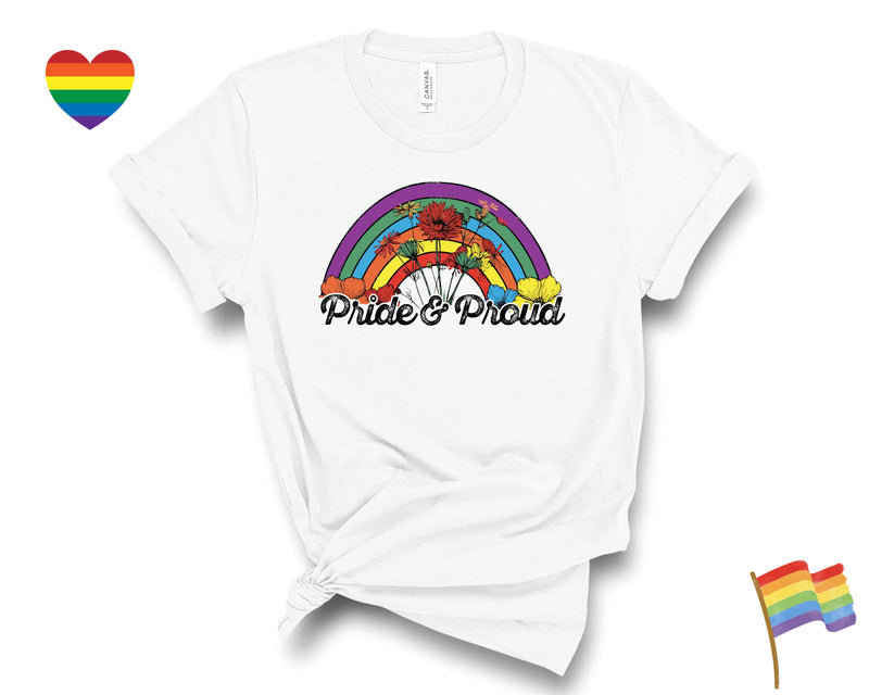 Pride & Proud Retro Rainbow - Transfer