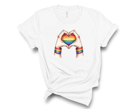 Pride Heart Hands- Transfer