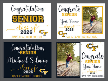 Class of 2026 Yard signs