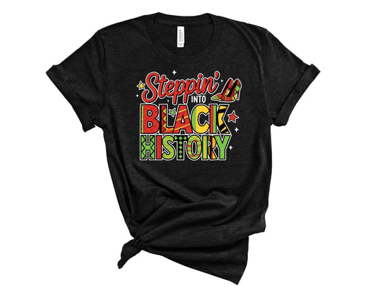 Stepping Into Black History White Offset - Transfer