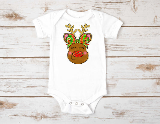 Tie Dye Reindeer - Transfer