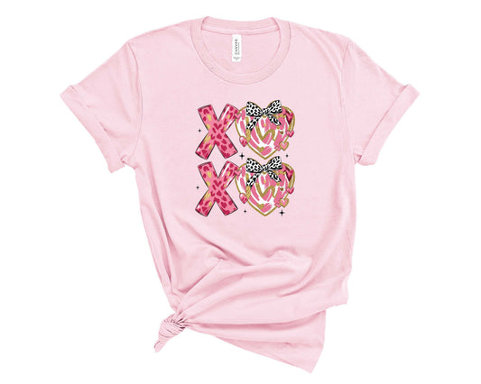xoxo with bows - Transfer