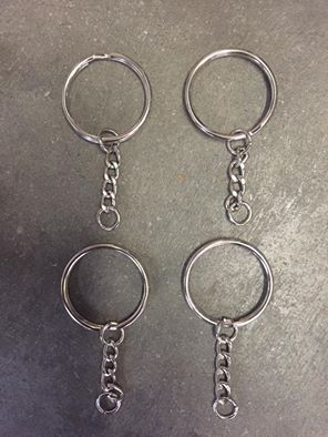 Keychains for acrylics