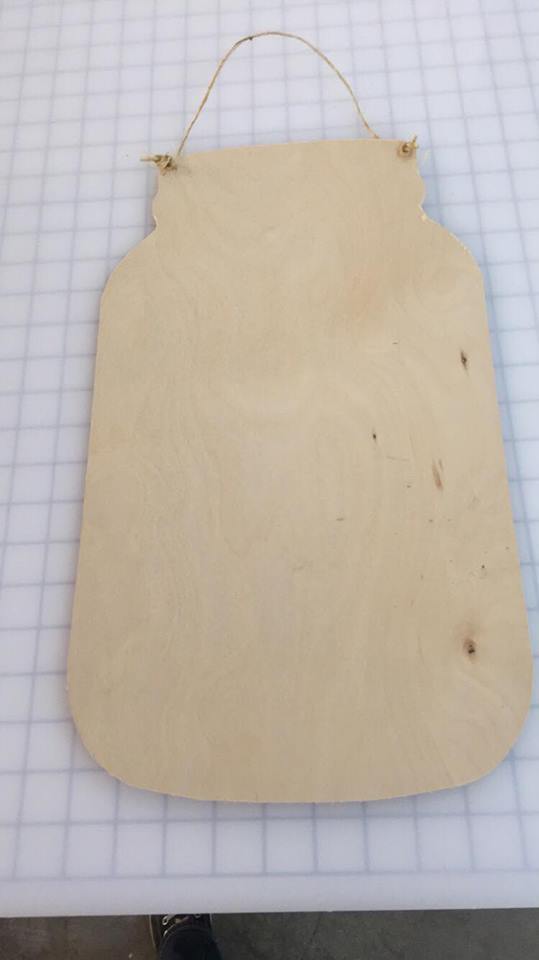 Wood - Mason Jar