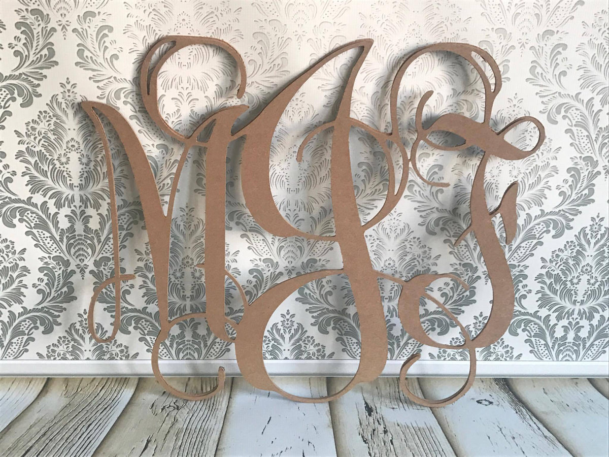 Wood Monograms