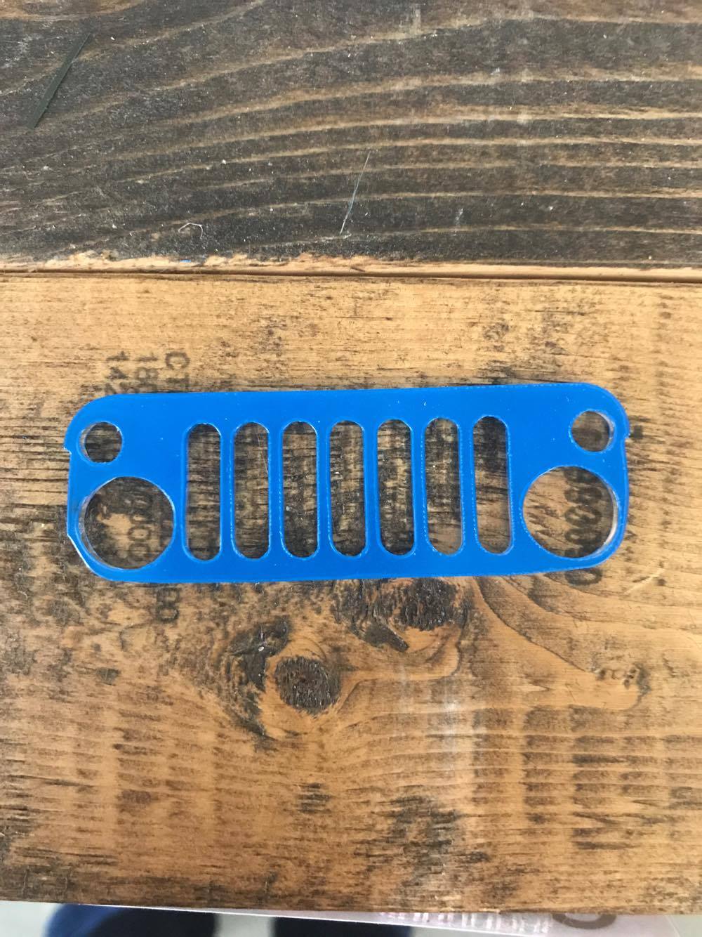 Acrylic Jeep Grill