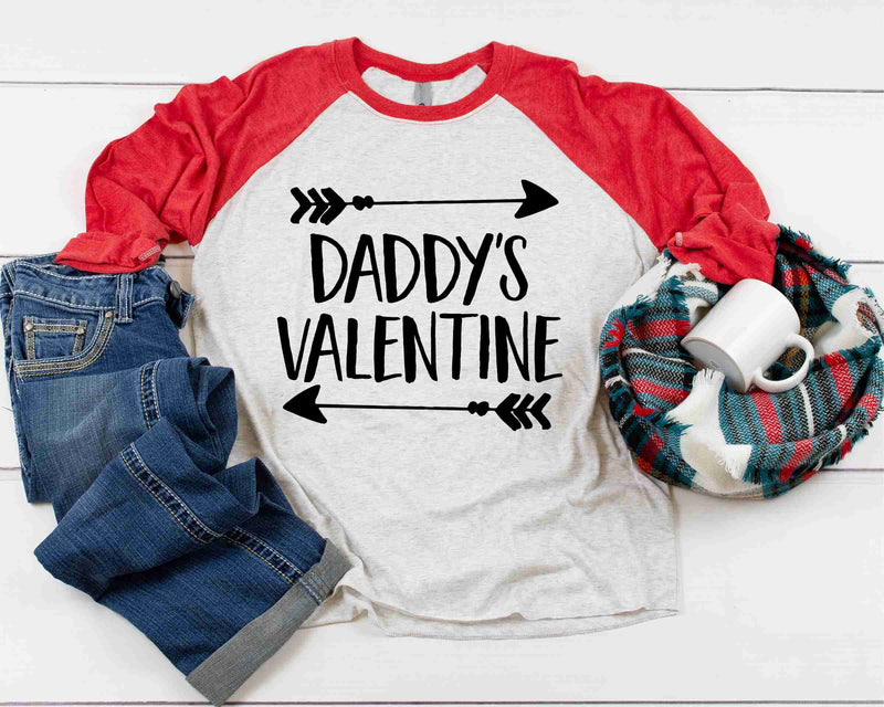 Daddy's Valentine Arrow - Transfer