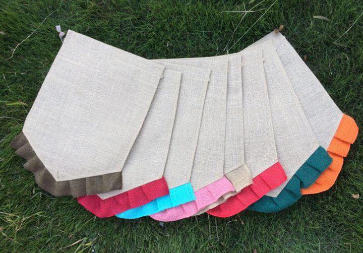 Burlap Garden Flag