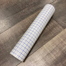 Blue Grid Adhesive Transfer Mask