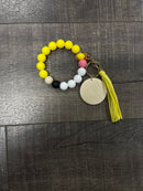 Pencil Silicone Bead Bracelet