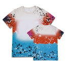 Polyester Bleach T-Shirt - America with Pink