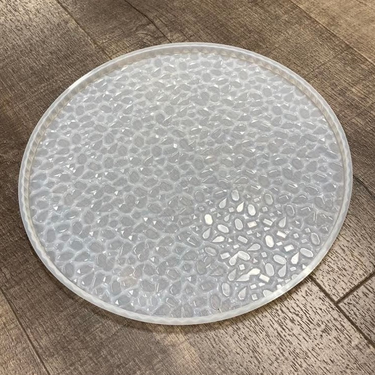 Mosaic Circle Tray Silicone Mold