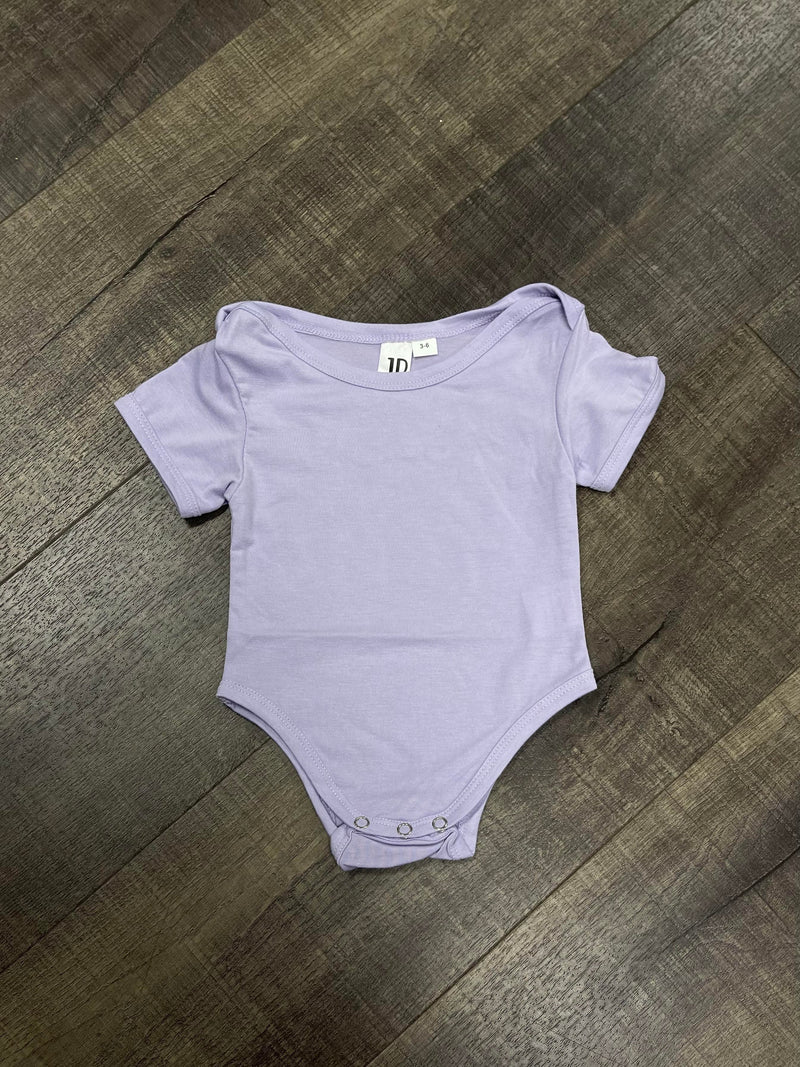 Polyester Infant Bodysuit - Lavender
