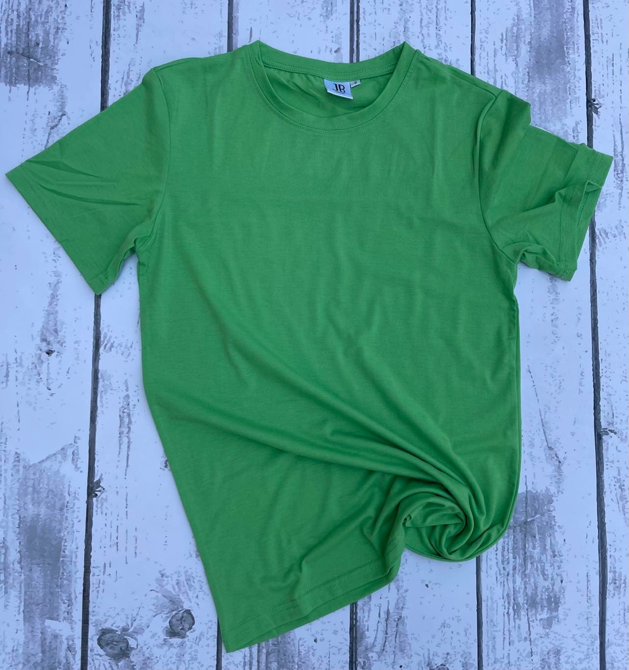 Polyester TShirt Electric Green