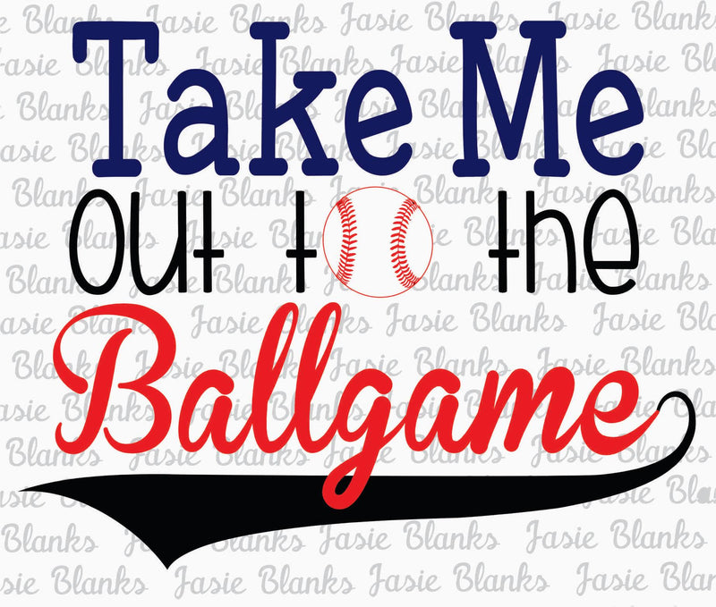 BASEBALL- Take Me OUT to the ball game  - Transfer