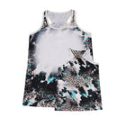 Polyester Bleach Tank - Cow/Leopard