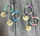 Cow Marble Silicone Bead Bracelet