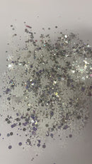 Chunky Glitter - Snow Flurries
