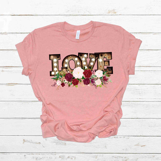 Floral LOVE - Transfer