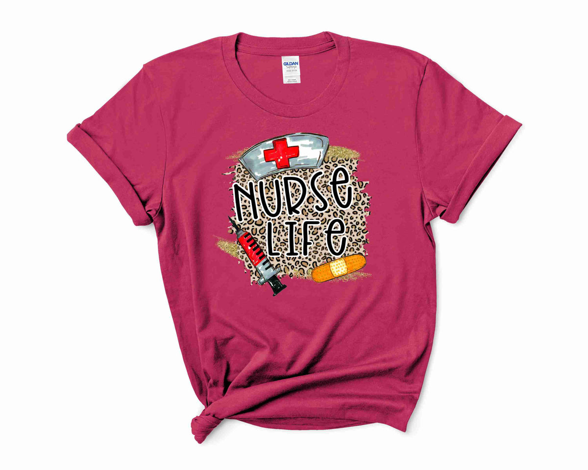 Nurse Life Leopard- Transfer