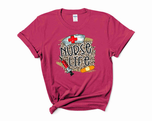 Nurse Life Leopard- Transfer