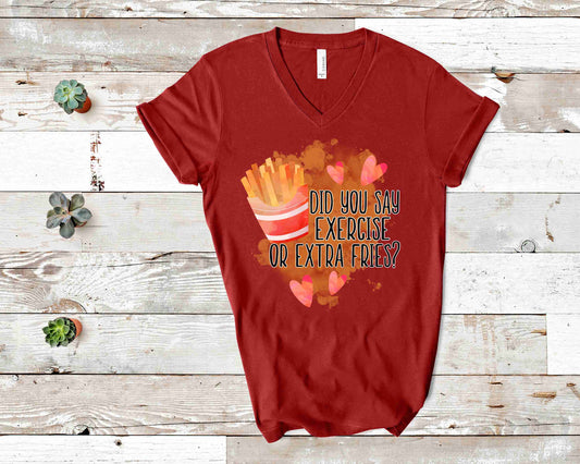Exercise or Extra Fries- Transfer