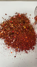 Chunky Glitter - FLAMIN HOT