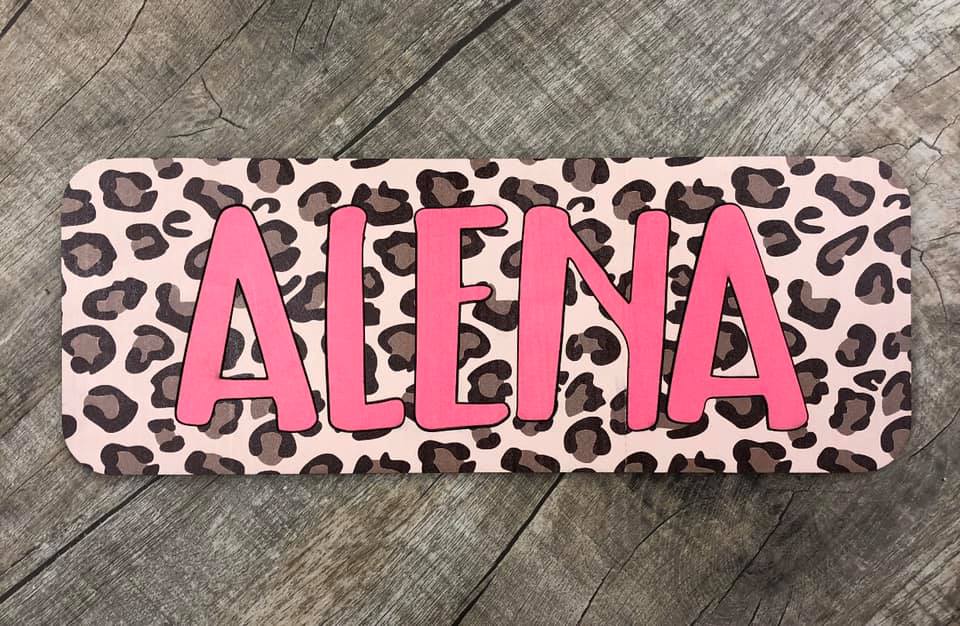 Patterned Boardname Puzzle Name Boards- Pattern - Decor
