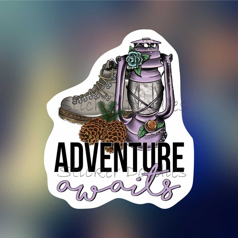 Adventure Awaits - Sticker