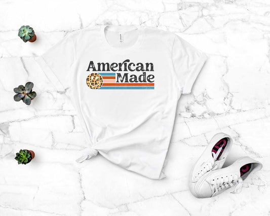 American Made Leopard Face - Transfer