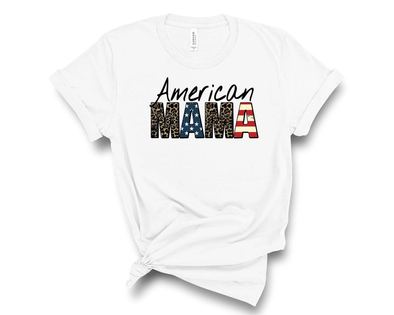 American mama Leopard 3 - Graphic Tee