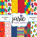 Autism Puzzle Printed Vinyl
