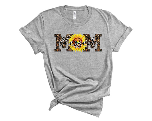 BLESSED MOM SUNFLOWER | Transfer