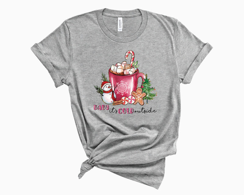 Baby It's Cold Outside Cocoa- Graphic Tee
